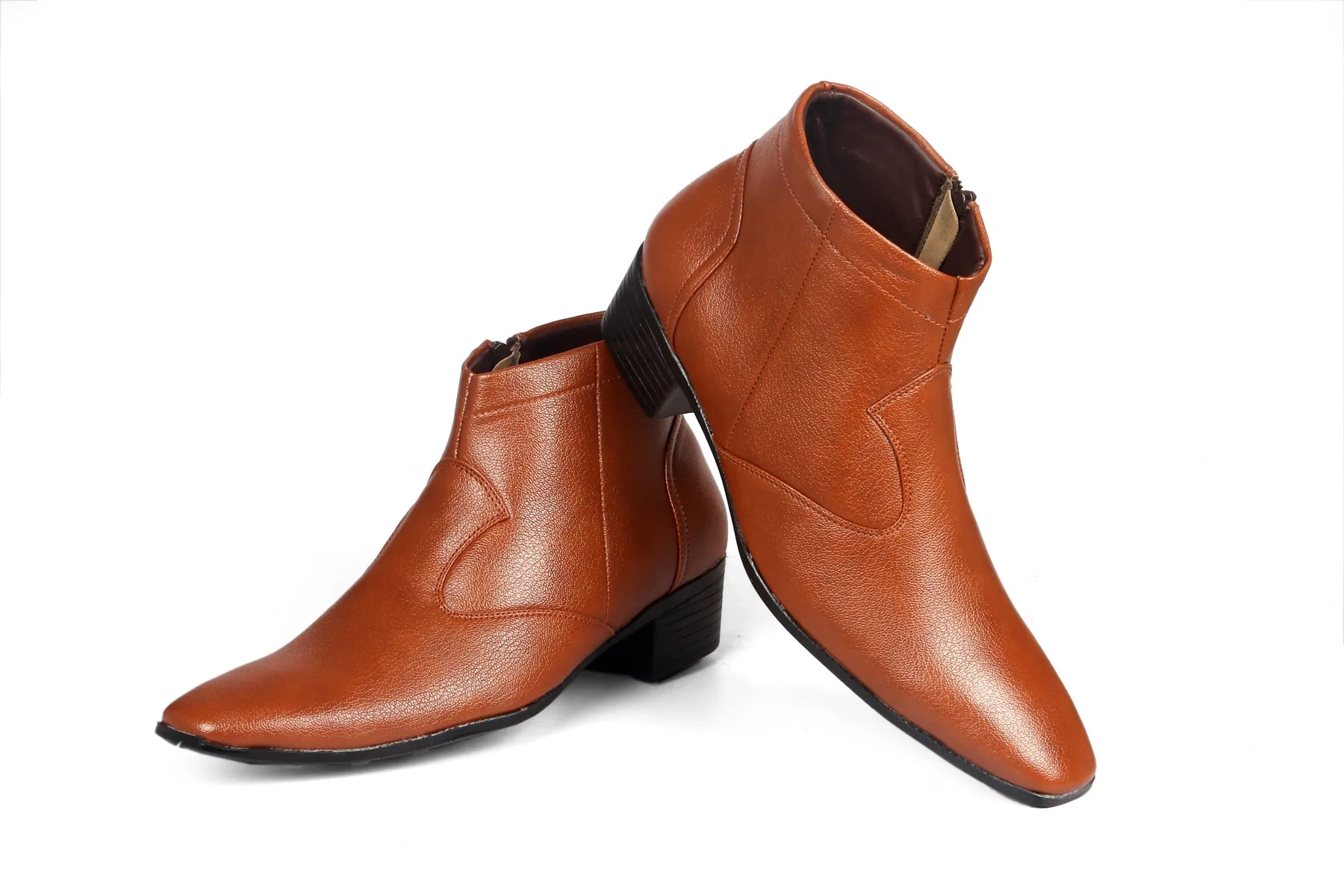 Men's Formal And Casual Ankle Zipper Boots