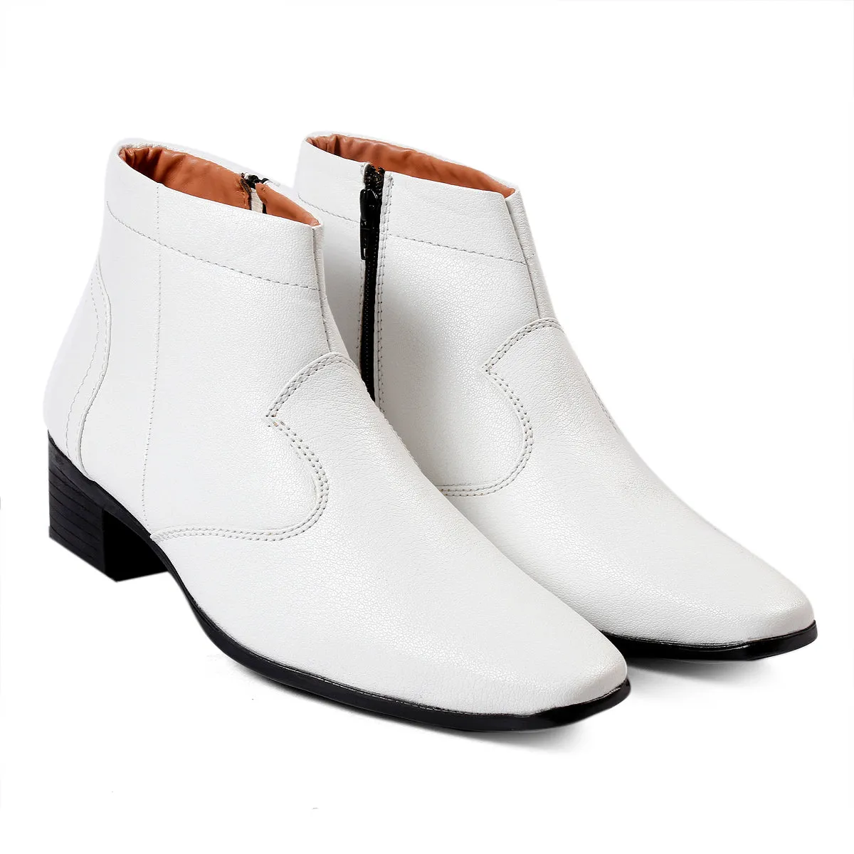 Men's Formal And Casual Ankle Zipper Boots