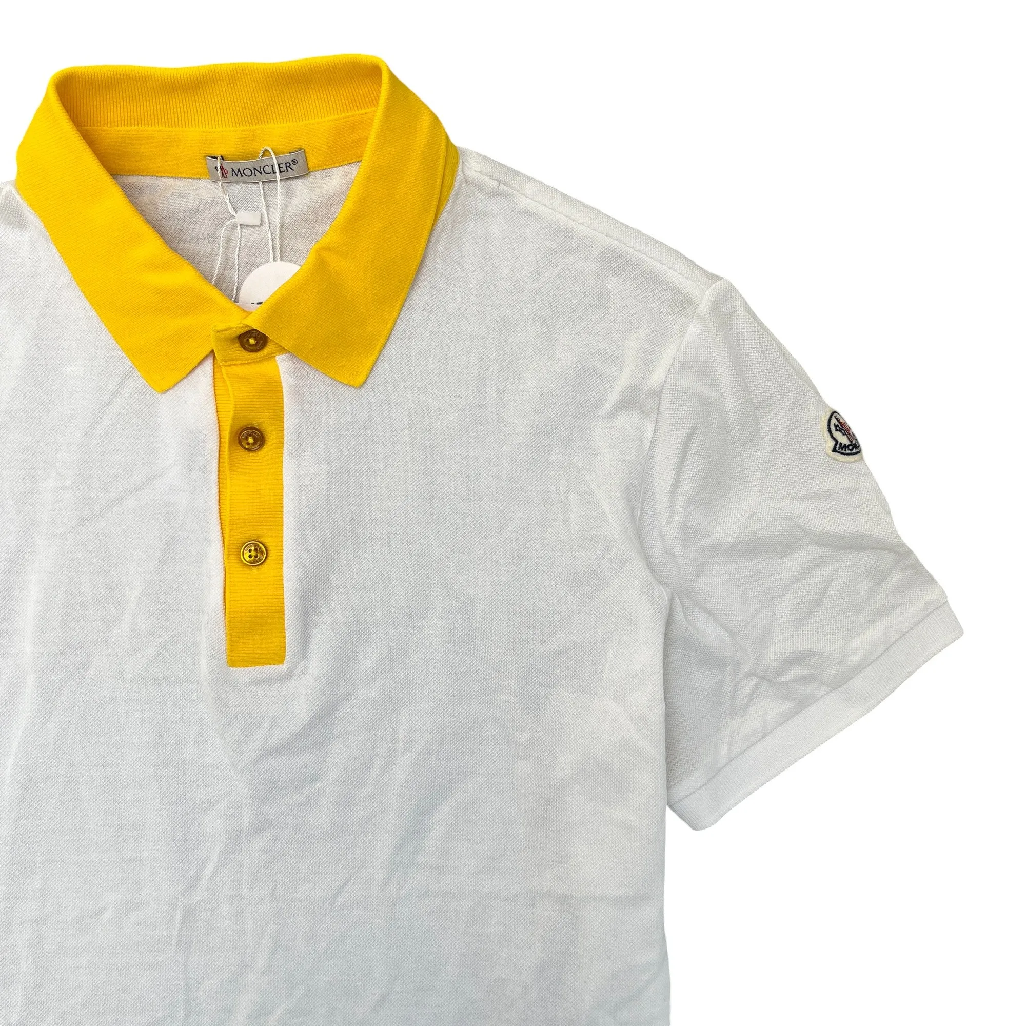 Men's Maglia Polo Shirt White Size M