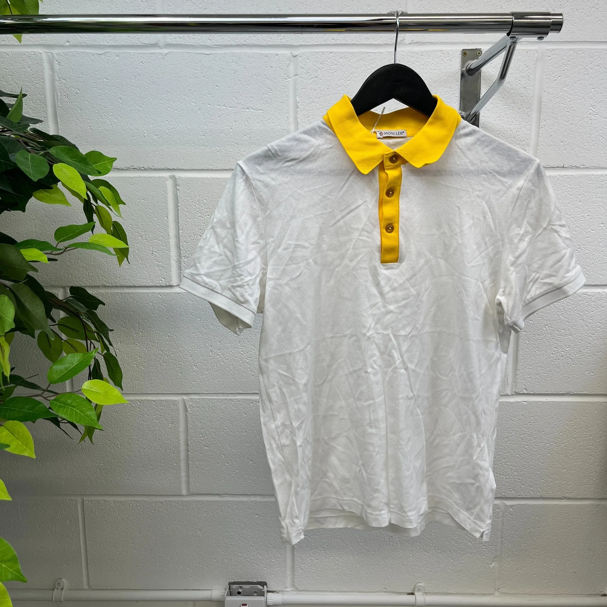 Men's Maglia Polo Shirt White Size M