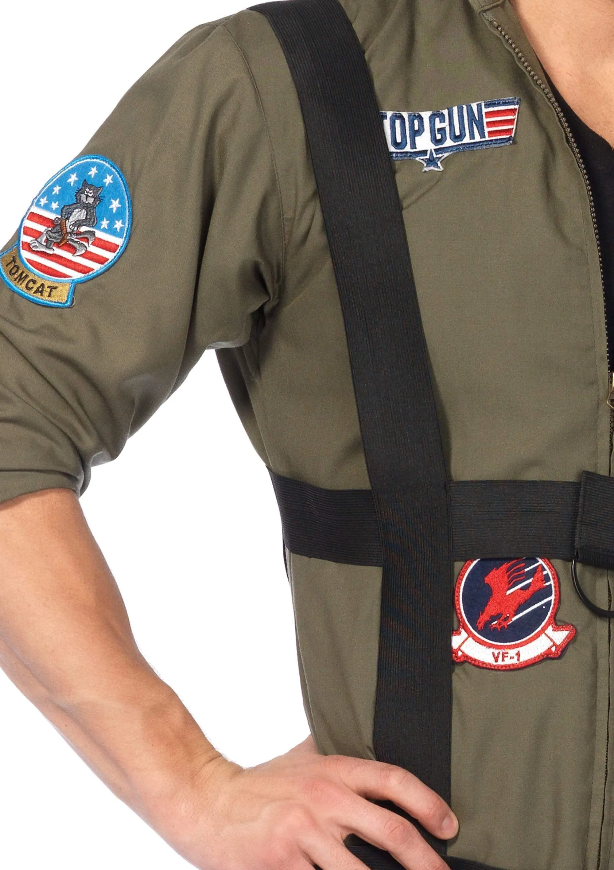 Men's Top Gun Costume Paratrooper