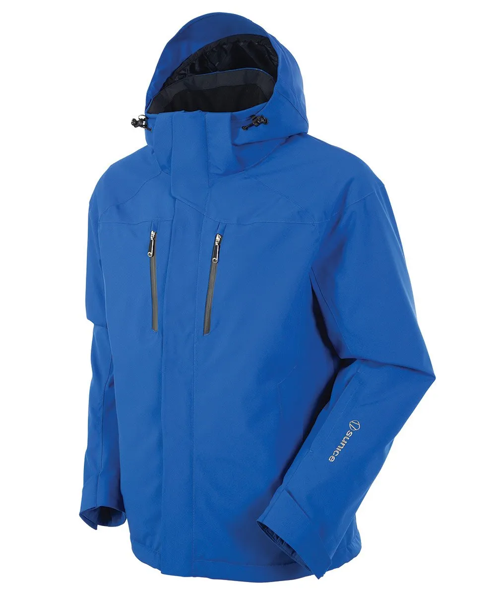 Men's Vibe Waterproof Insulated Stretch Jacket with Removable Hood