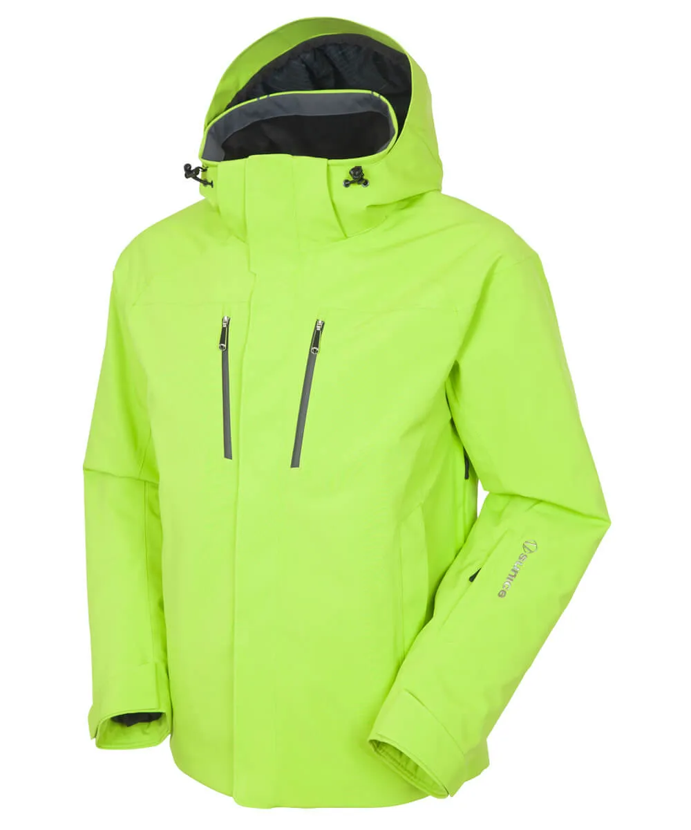 Men's Vibe Waterproof Insulated Stretch Jacket with Removable Hood