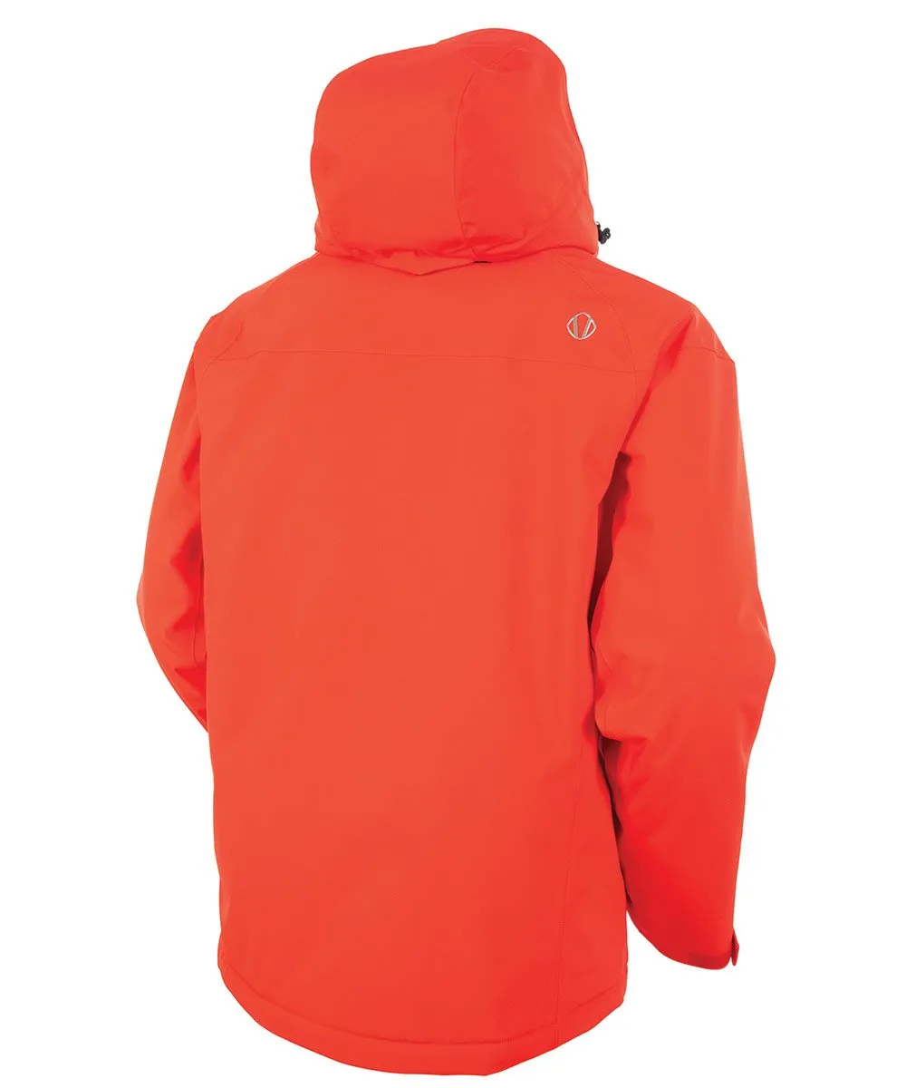 Men's Vibe Waterproof Insulated Stretch Jacket with Removable Hood