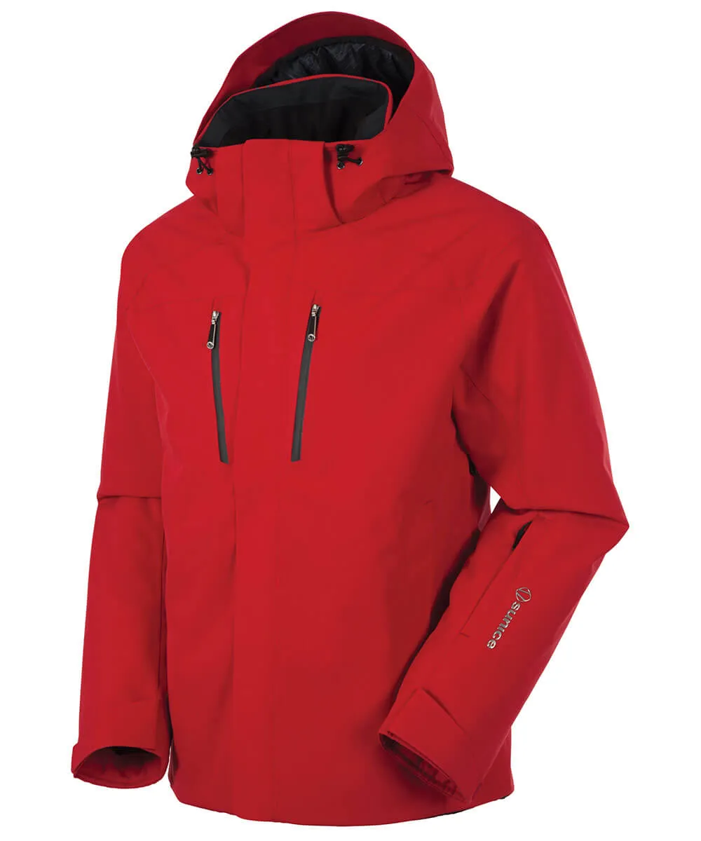 Men's Vibe Waterproof Insulated Stretch Jacket with Removable Hood