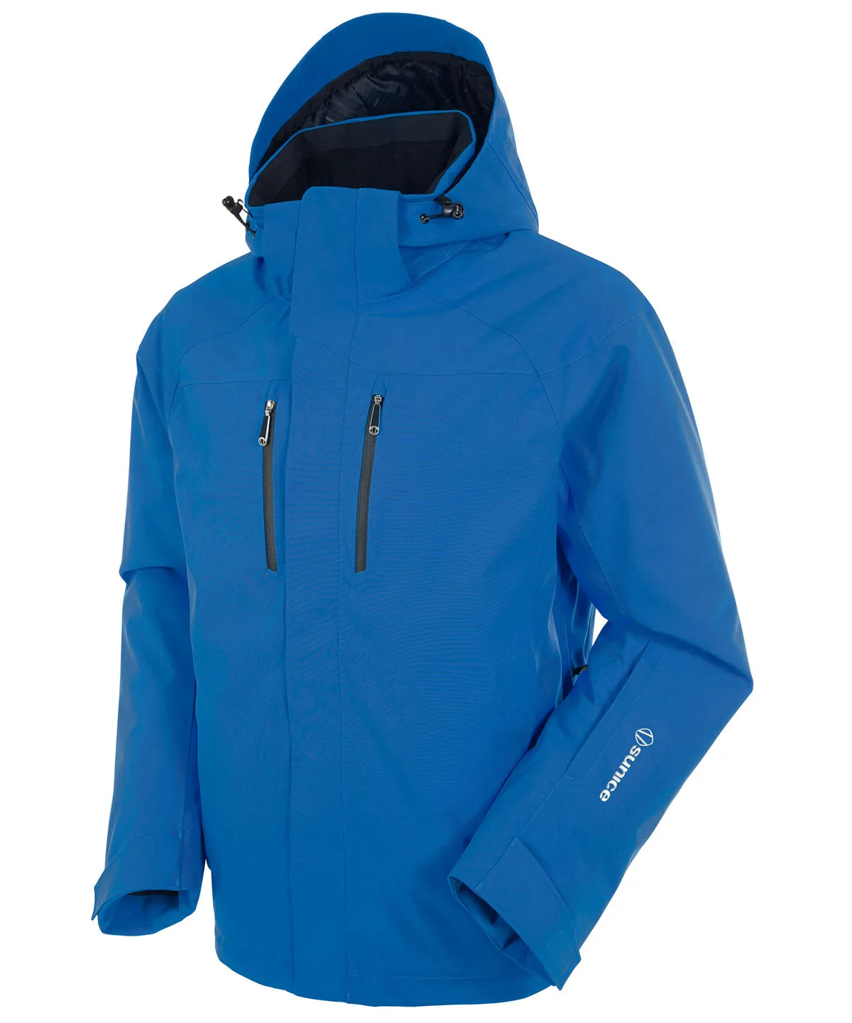 Men's Vibe Waterproof Insulated Stretch Jacket with Removable Hood