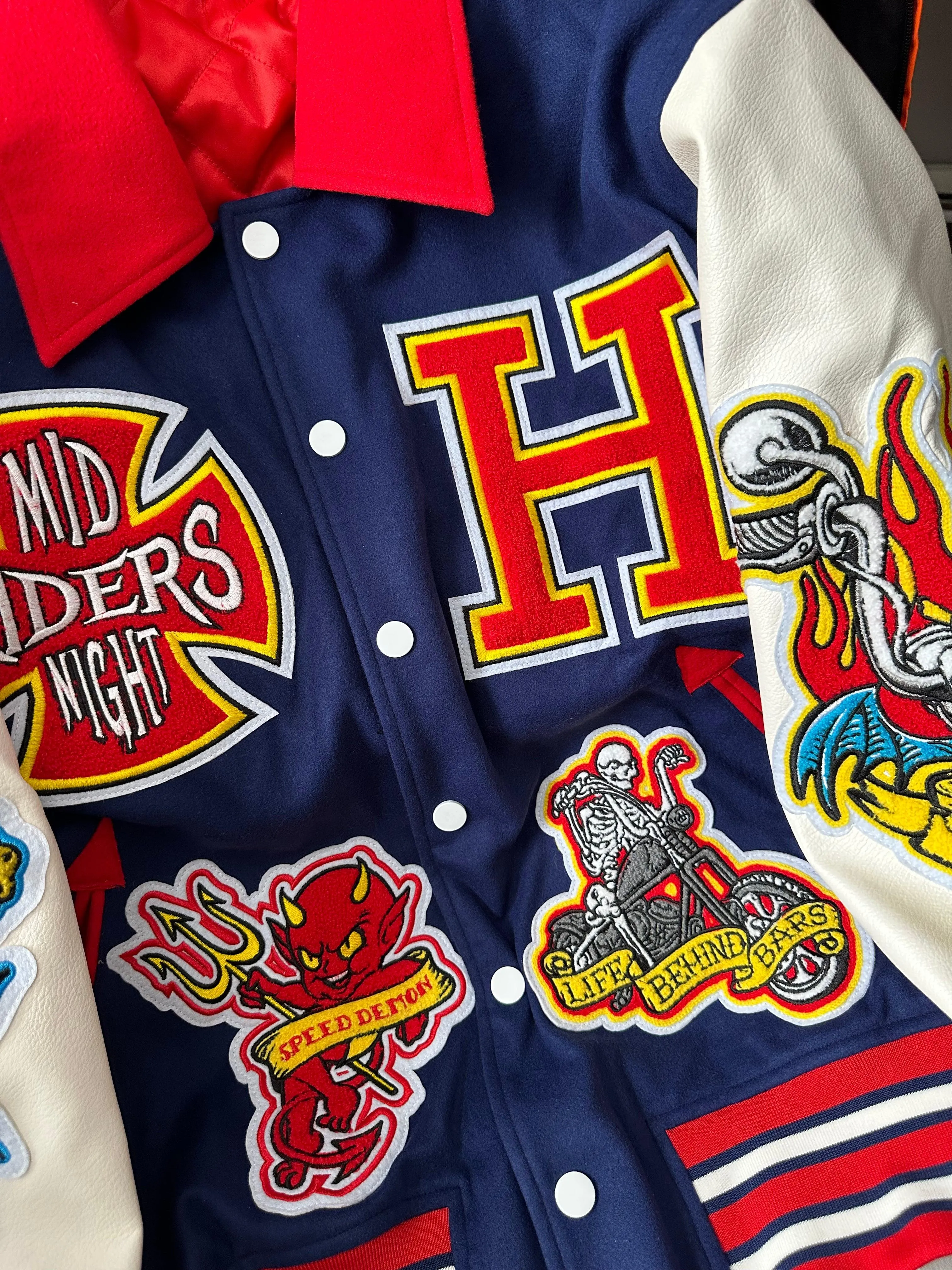 Midnight Riders Varsity Jacket