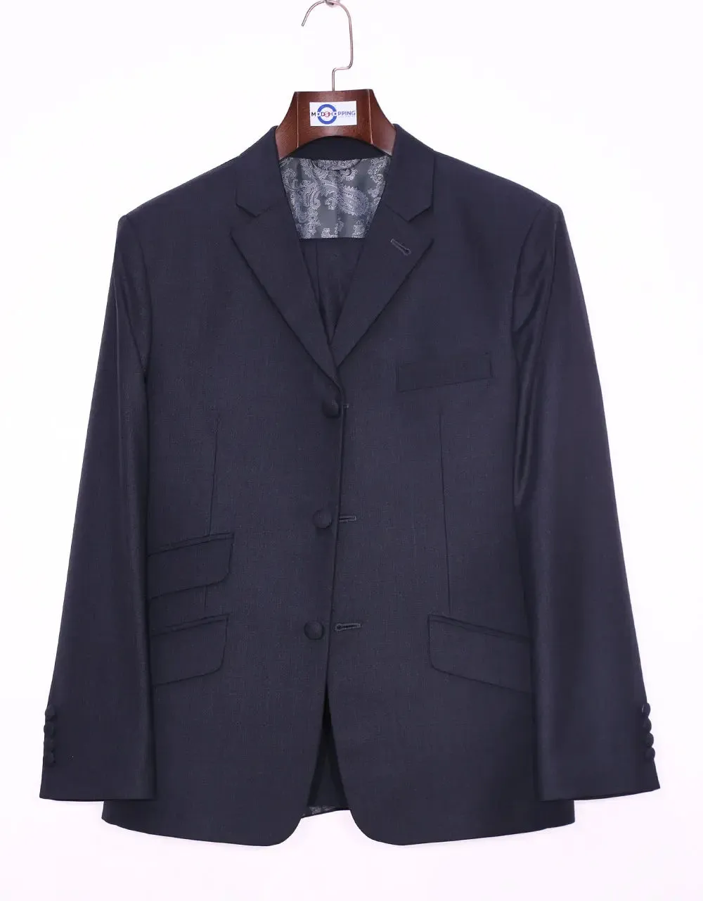 Mod Jacket - Charcoal Grey Jacket Men's