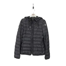 Moncler Grey Hooded Puffer Jacket