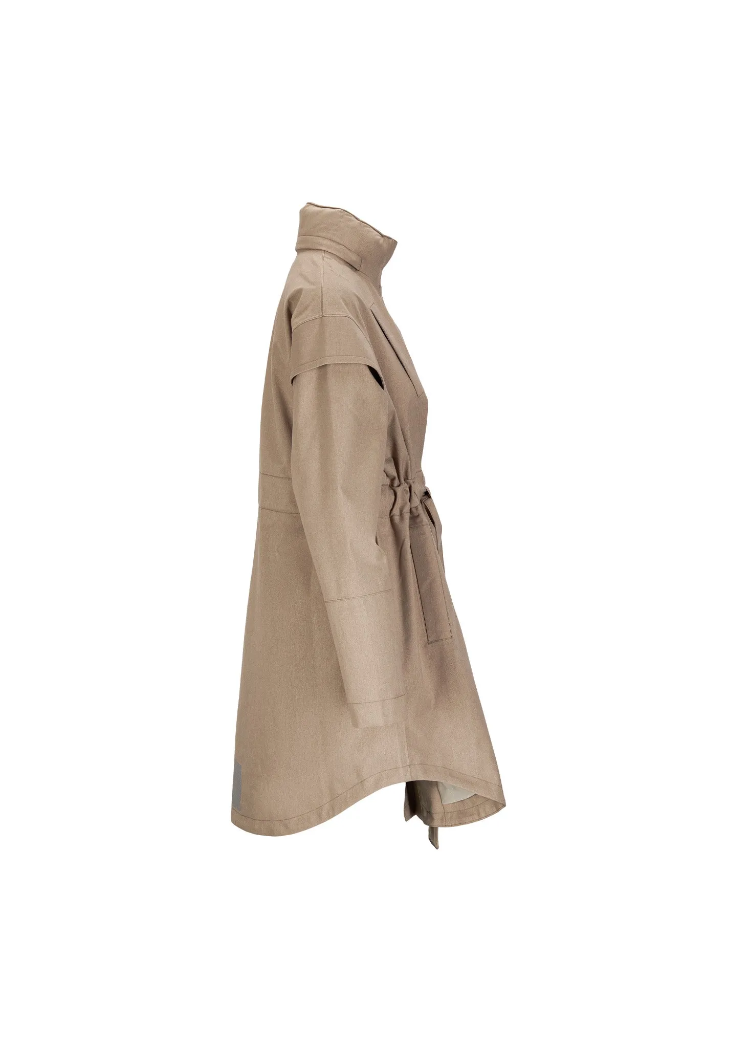 Monsun Coat - Taupe