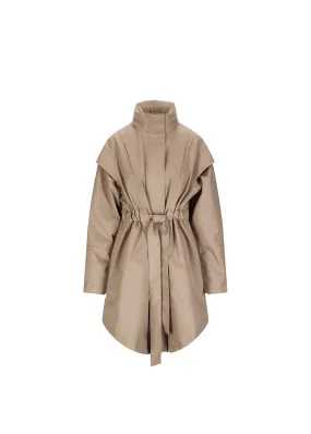 Monsun Coat - Taupe