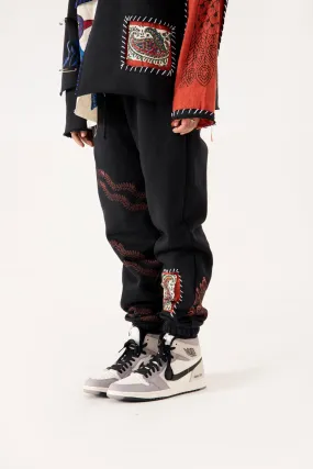 MUTATION BLOCKPRINT SWEATPANTS