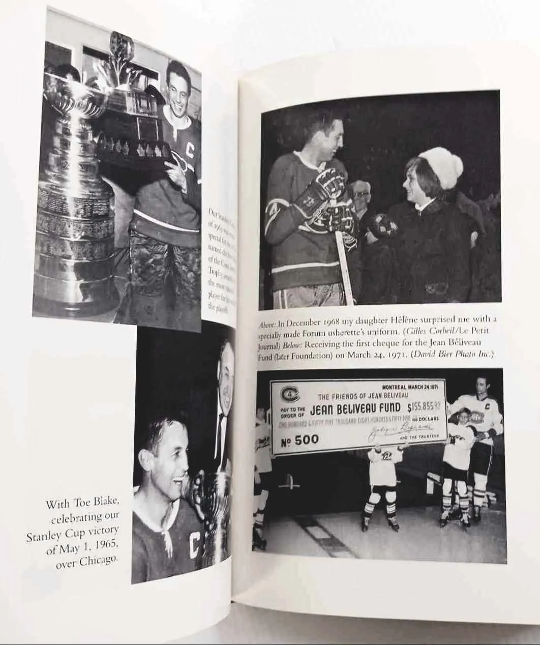 MY LIFE IN HOCKEY - Jean Beliveau, Chrys Goyens, Allan Turowetz