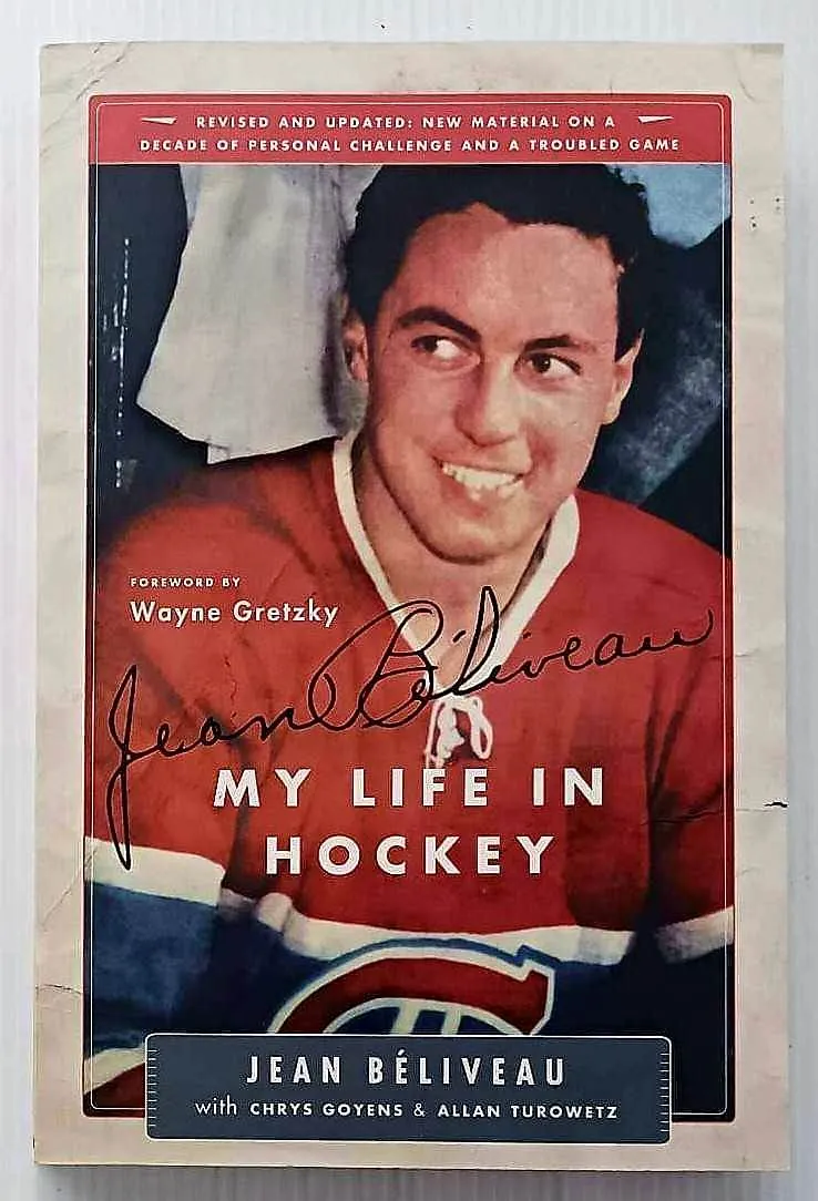 MY LIFE IN HOCKEY - Jean Beliveau, Chrys Goyens, Allan Turowetz