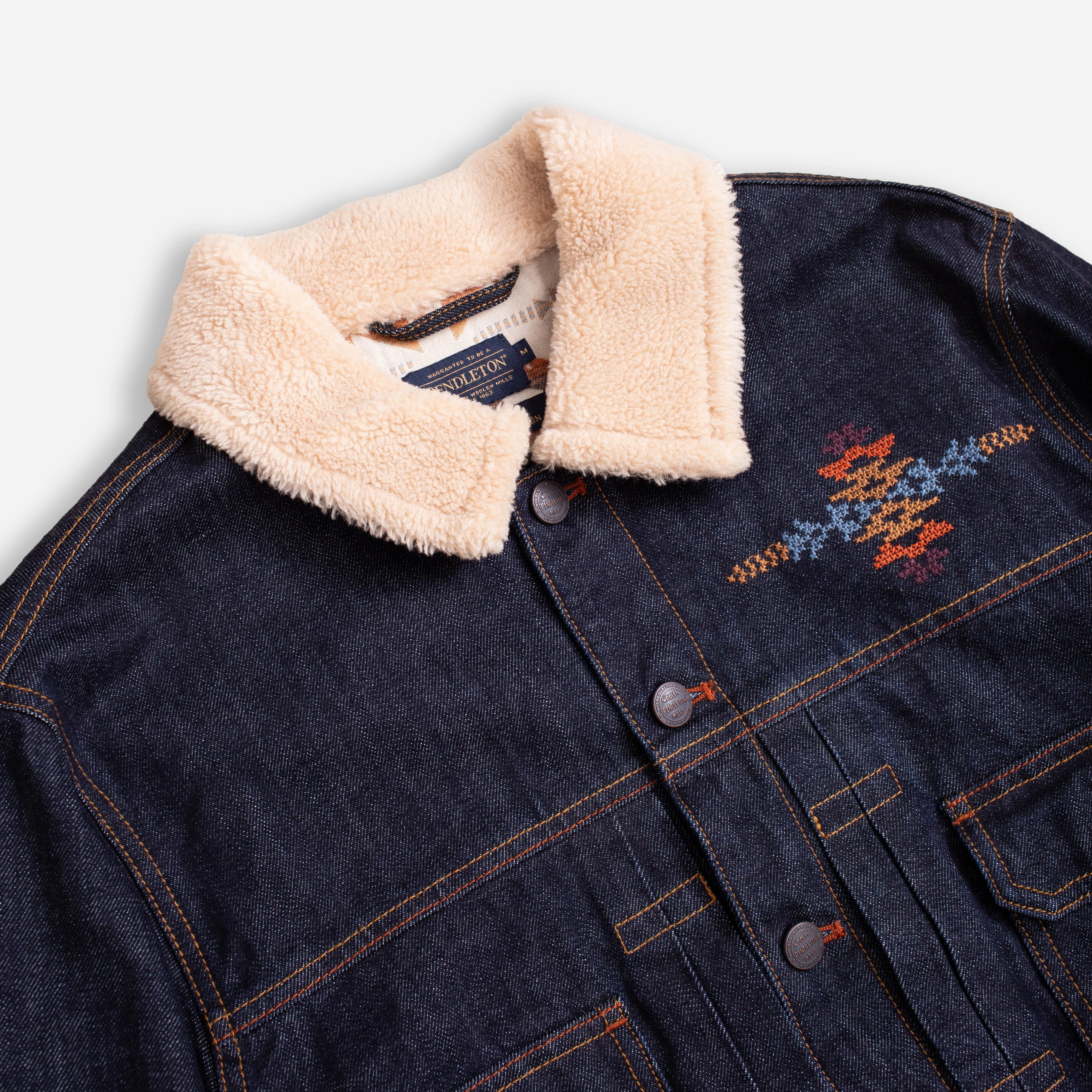 NEEDLEWORK TYPE II DENIM JACKET - INDIGO