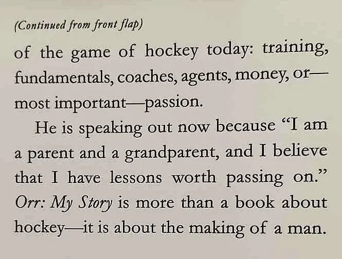 ORR: MY STORY - Bobby Orr