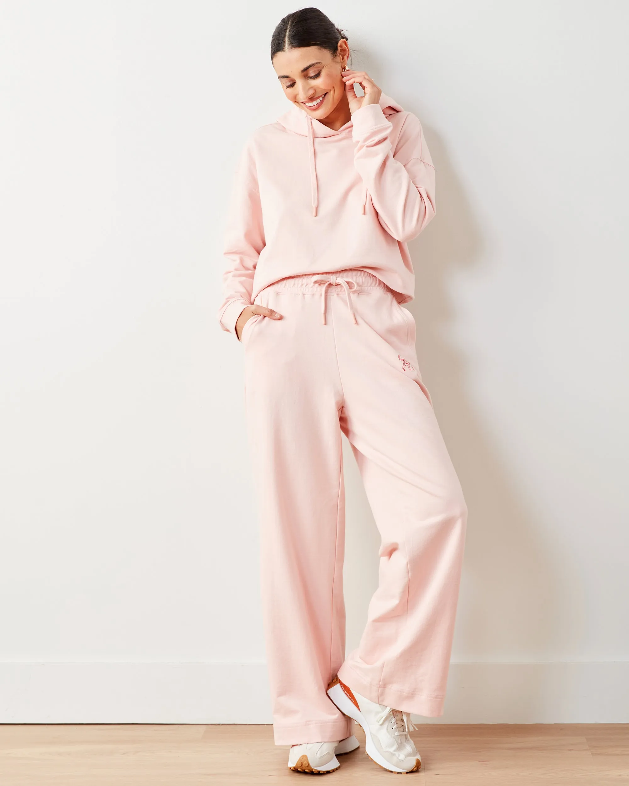 Pale Pink - Down Time Sweatpants - Sweatpants