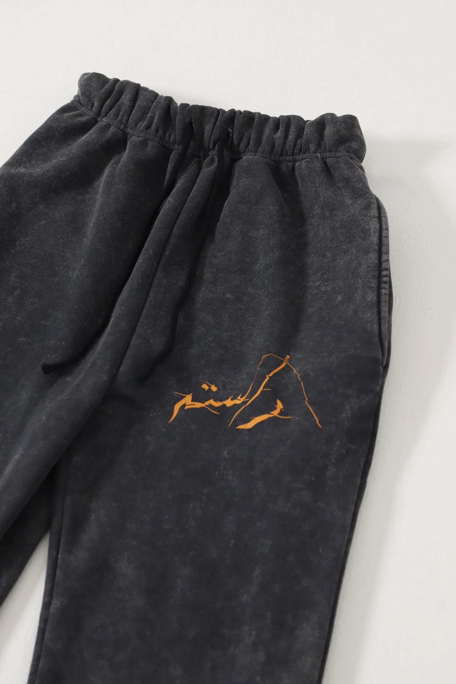 "BRAIN WASH" GREY SWEATPANTS