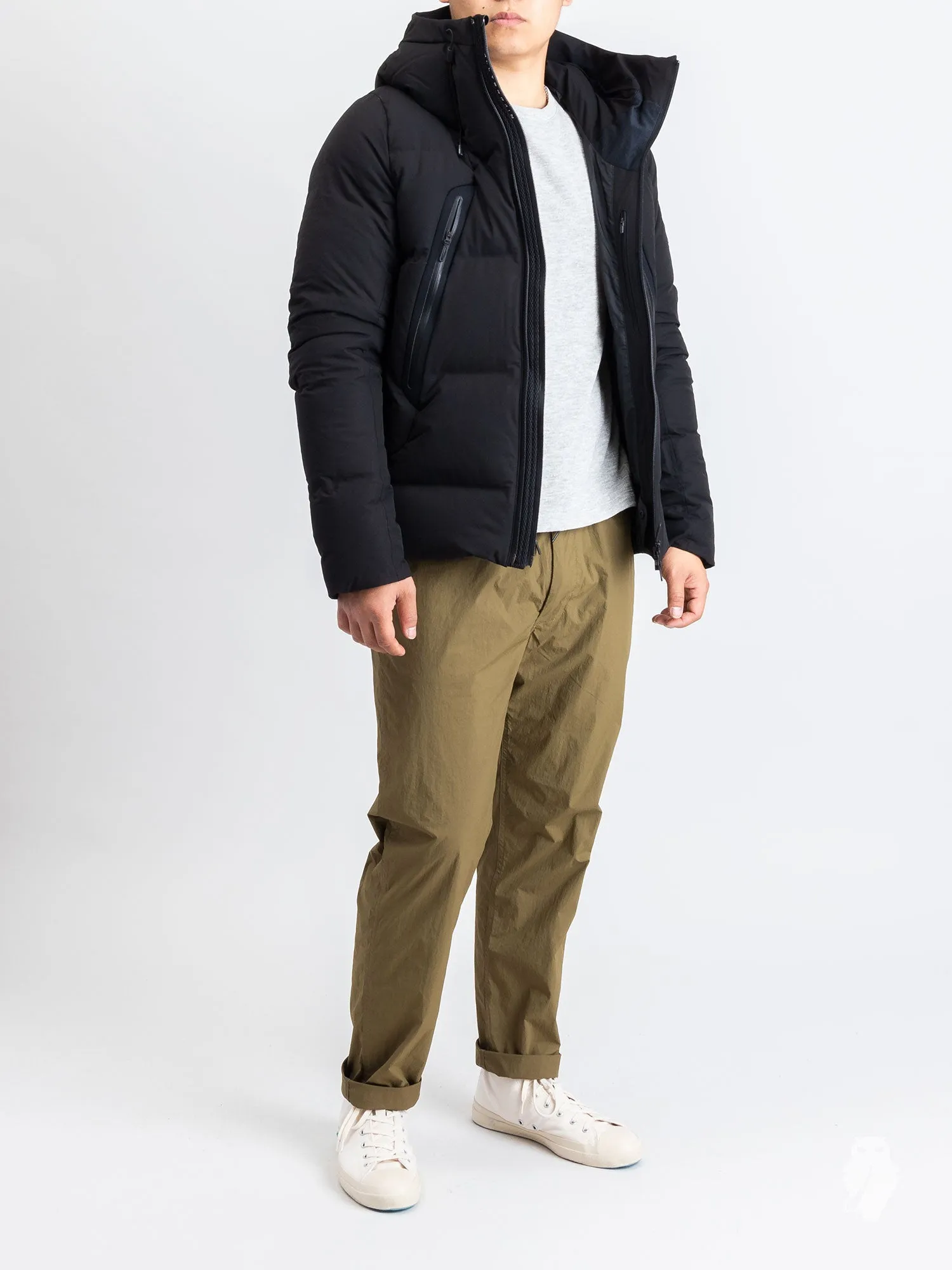 "Mountaineer" Mizusawa Down Jacket in Black