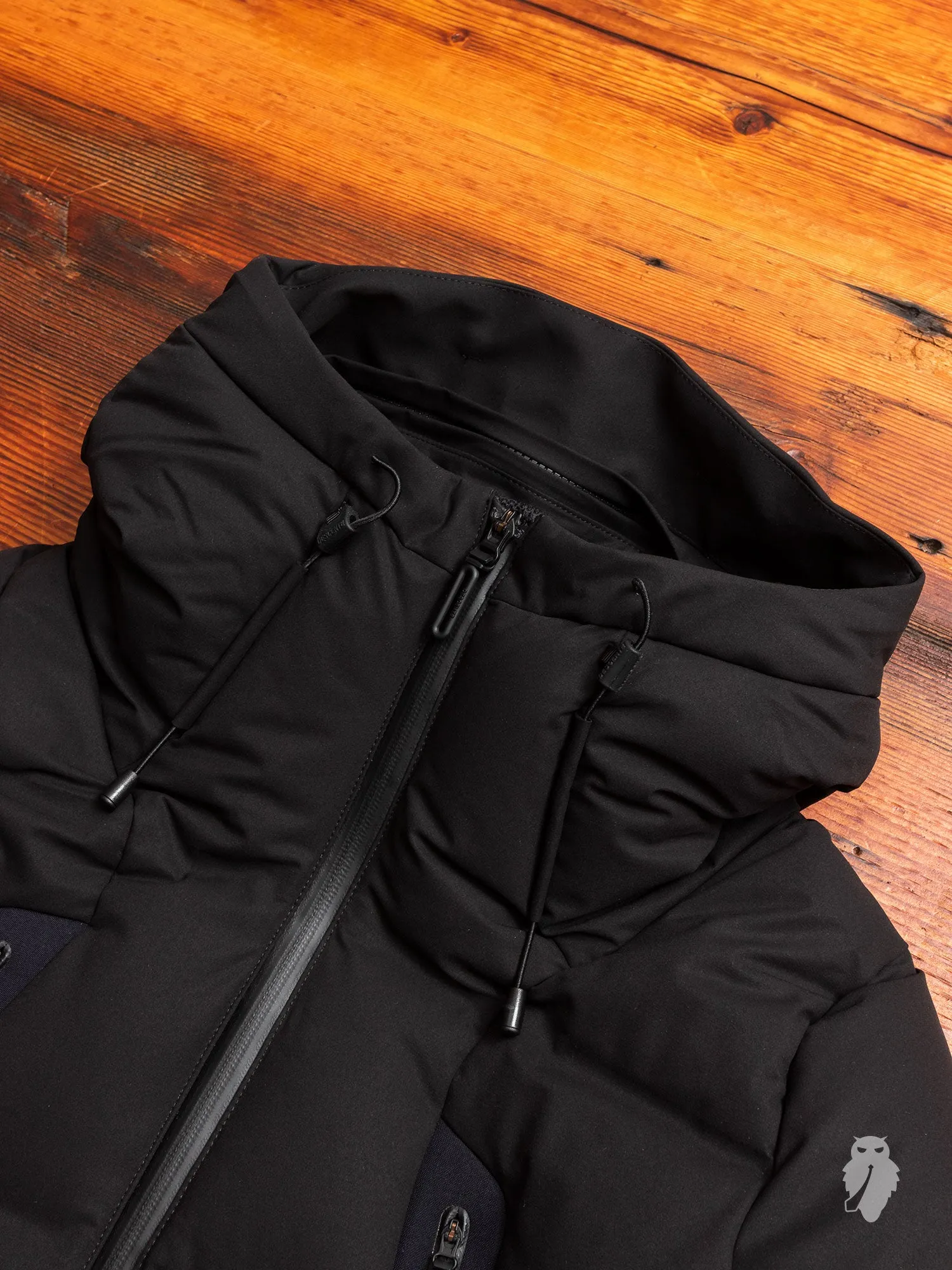 "Mountaineer" Mizusawa Down Jacket in Black