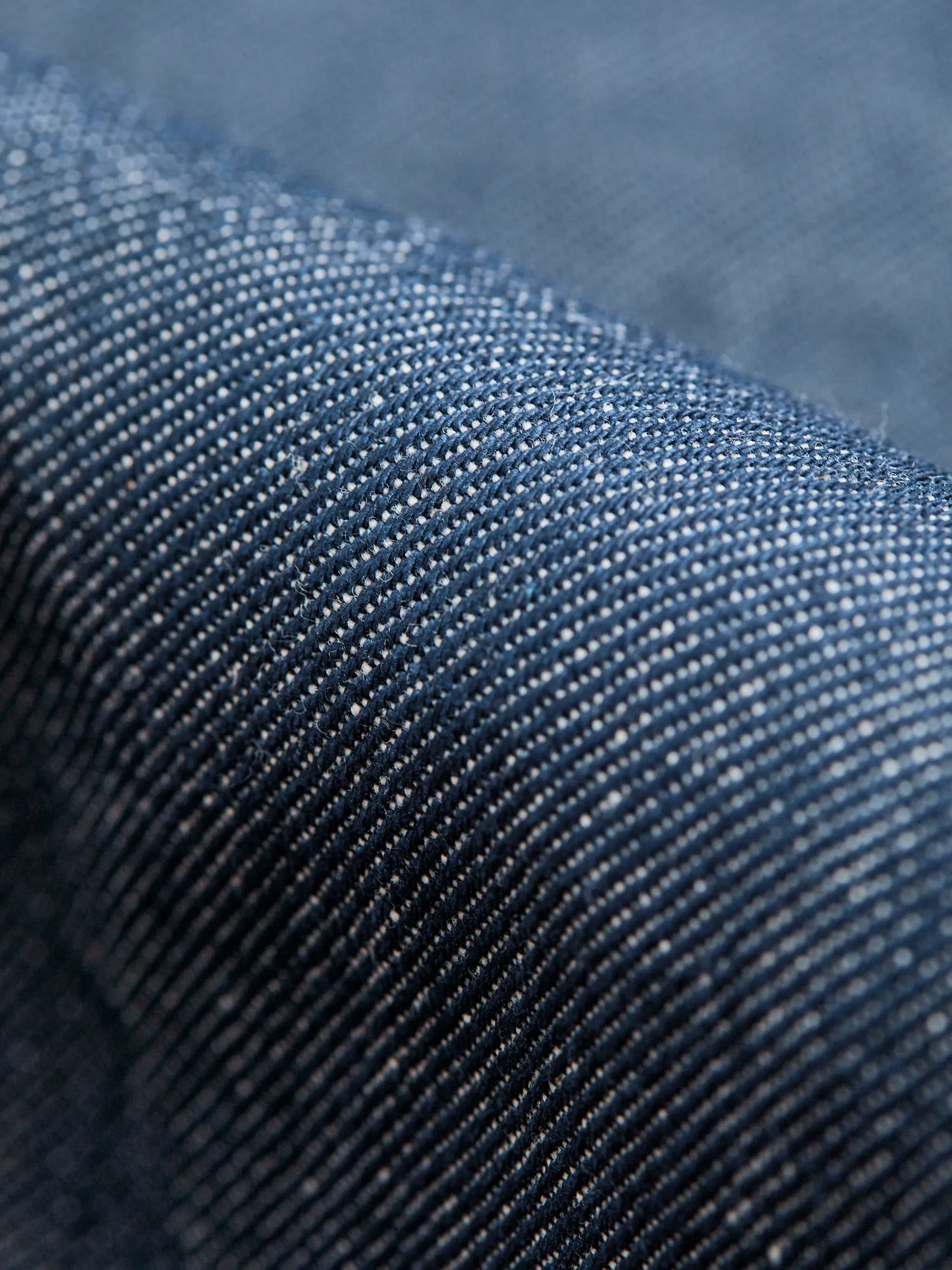 "Natural Indigo Selvedge" 12.5oz Selvedge Denim - Weird Guy Fit