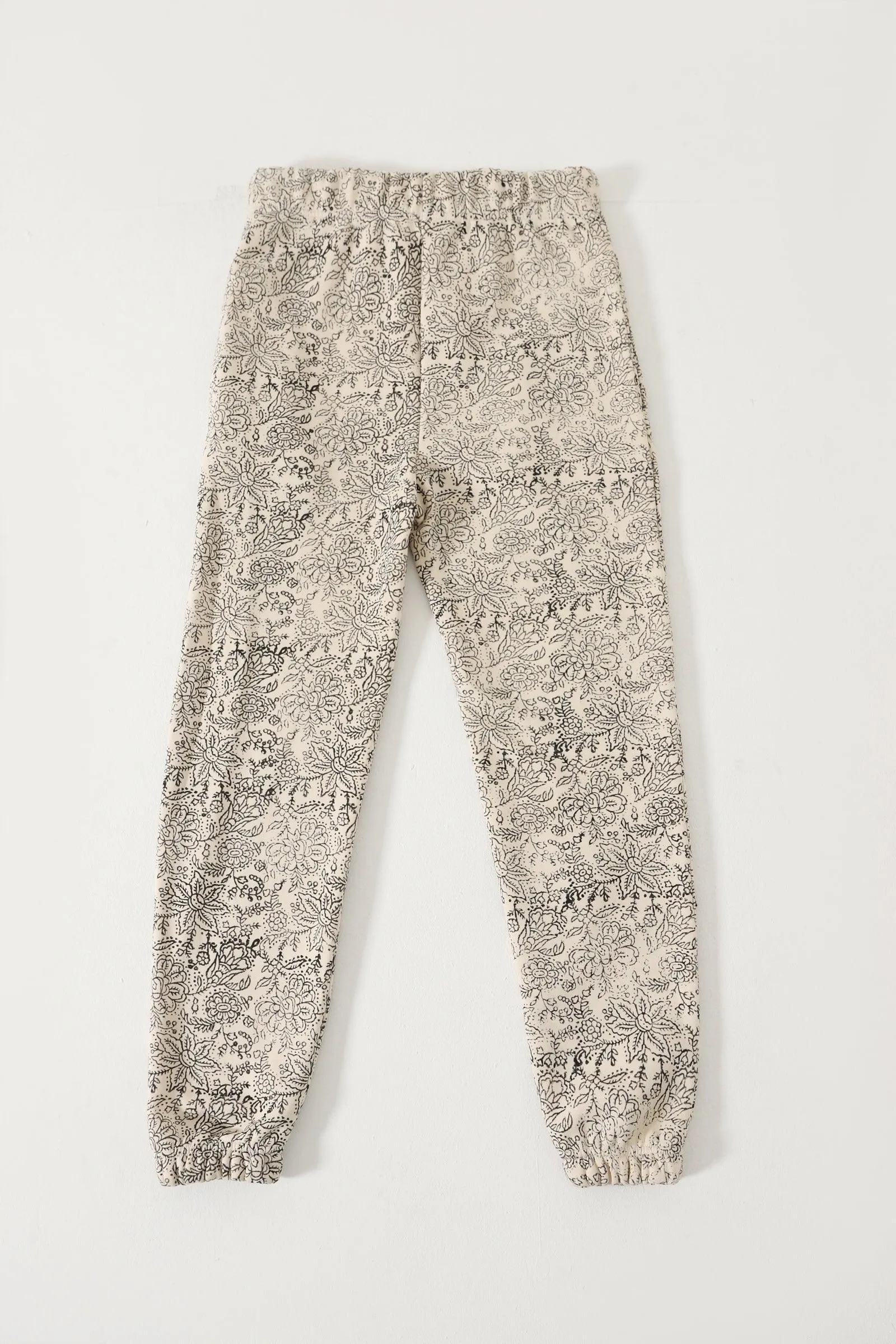 "PARADOX" BLOCK PRINT SWEATPANTS