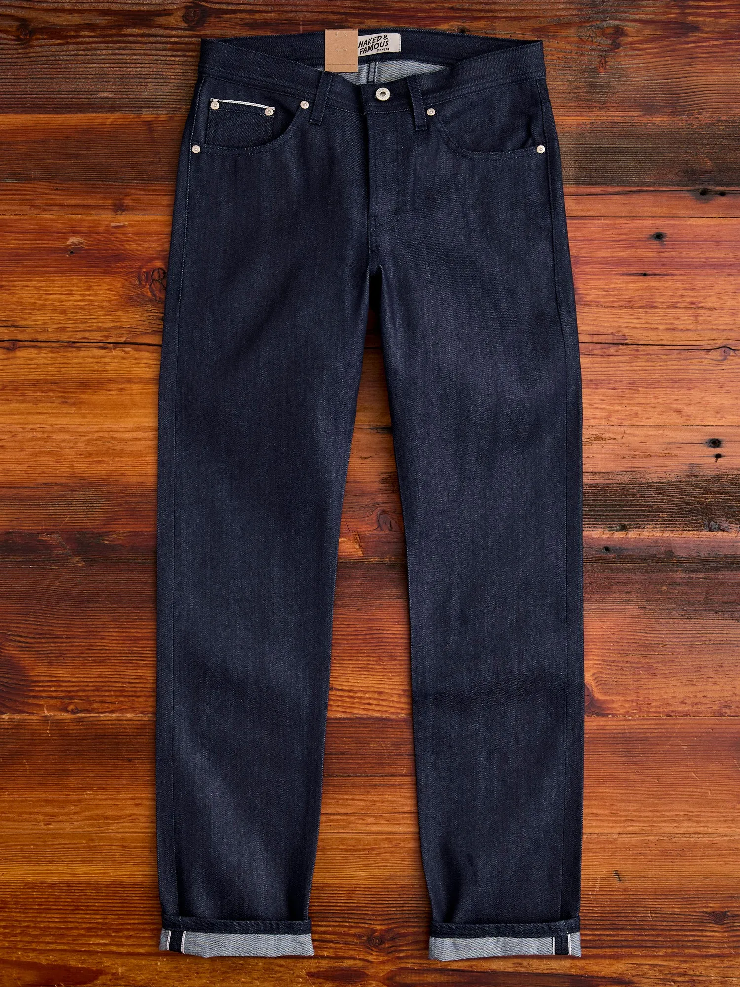 "Spring Garden Selvedge" 12.5oz Selvedge Denim - Weird Guy Fit