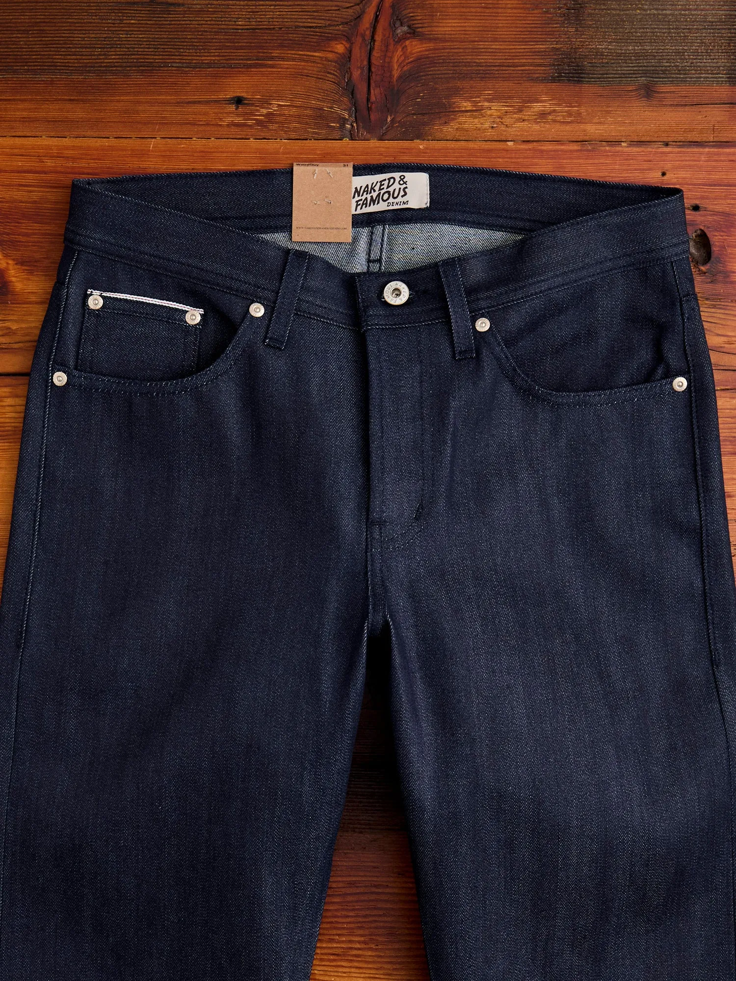 "Spring Garden Selvedge" 12.5oz Selvedge Denim - Weird Guy Fit