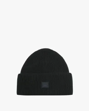 Ribbed Face Beanie