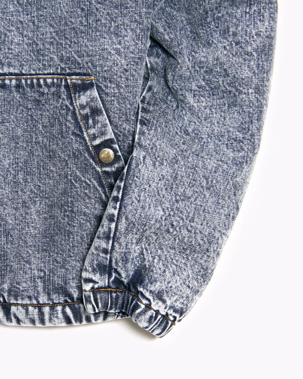 Sherpa Denim Jacket - Indigo