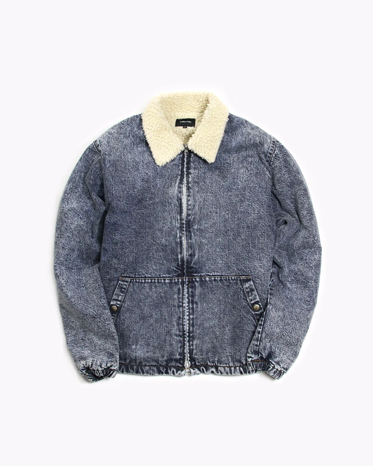 Sherpa Denim Jacket - Indigo