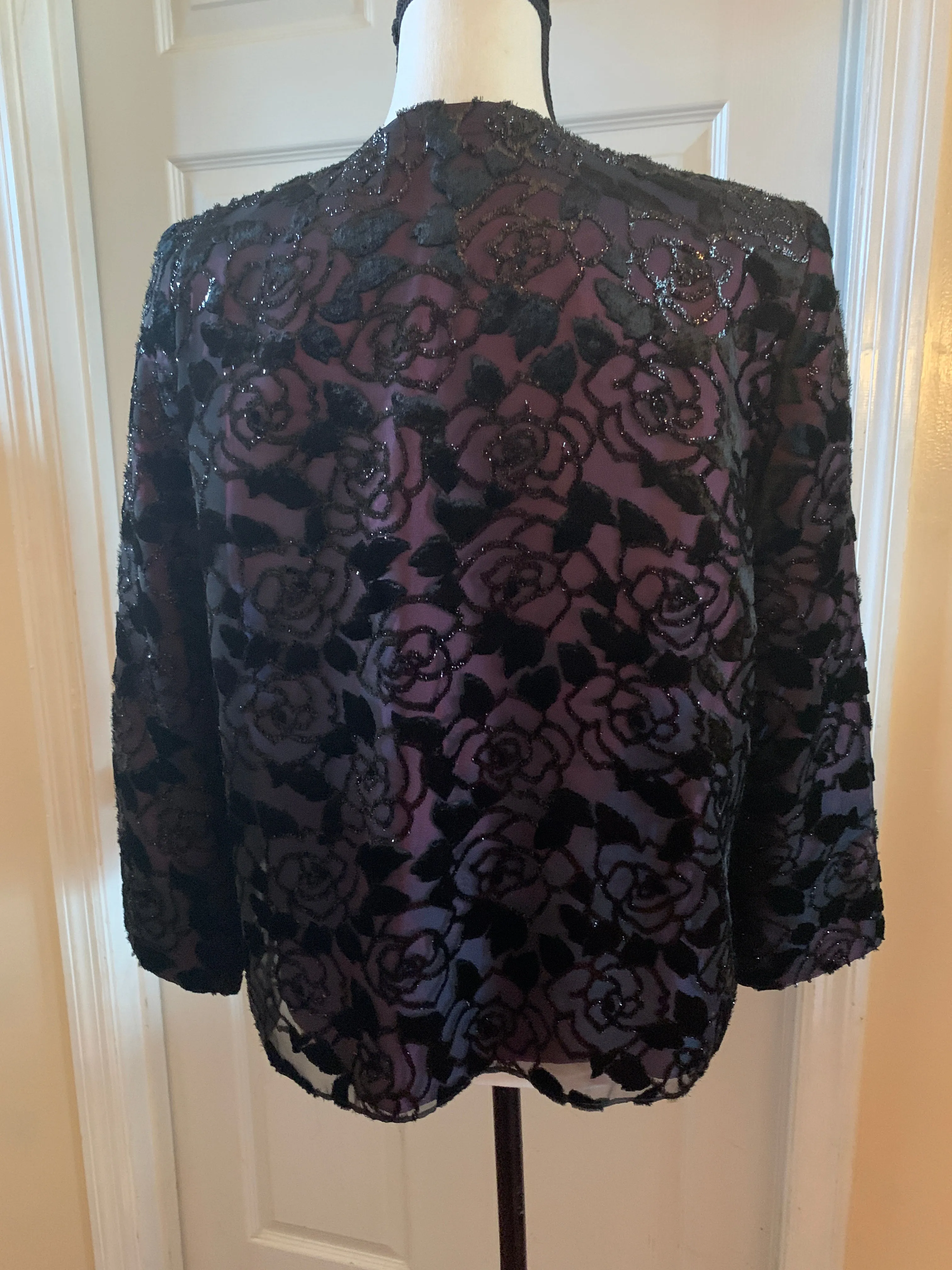 Velvet Textured Jacket