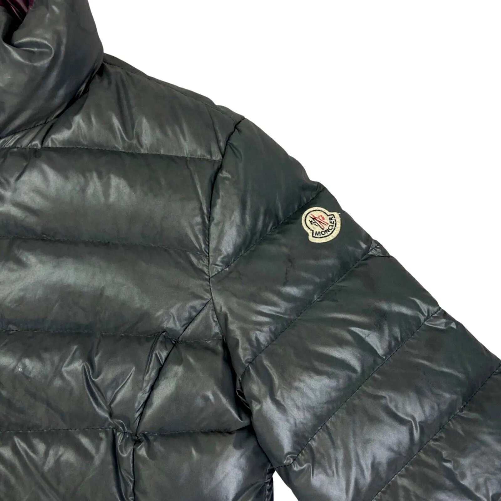 Vintage 90s 00s Grey Clairy Moncler Puffa Coat (Verified) Size 1