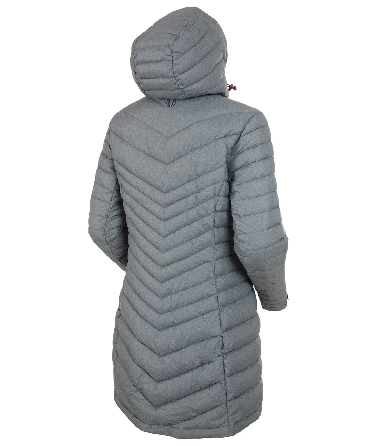 Women's Jojo Thermal Quilted Long Jacket with Hood