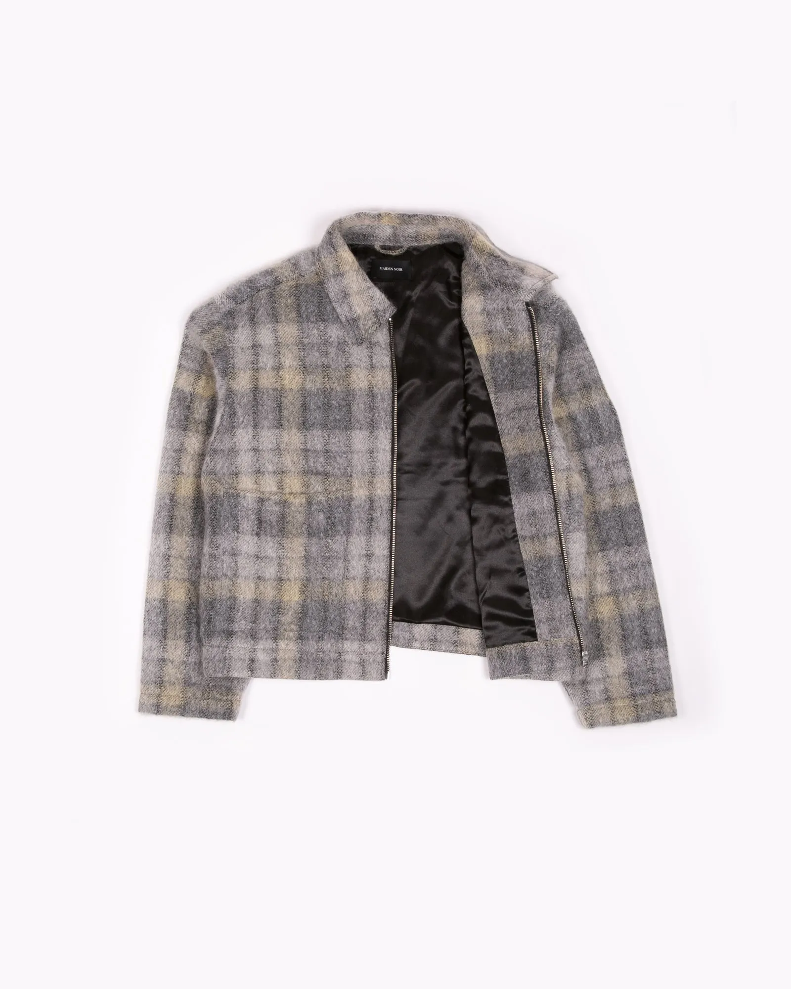 Zip Chore Coat - Fade Plaid Wool